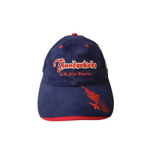 Air Show Network Blue Cotton Thunderbirds U.S Airforce Men's Cap Hat One Size